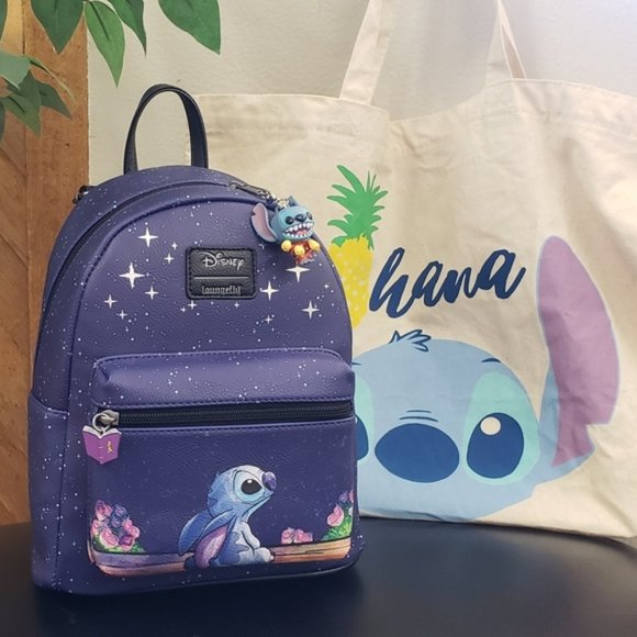loungefly stitch starry night